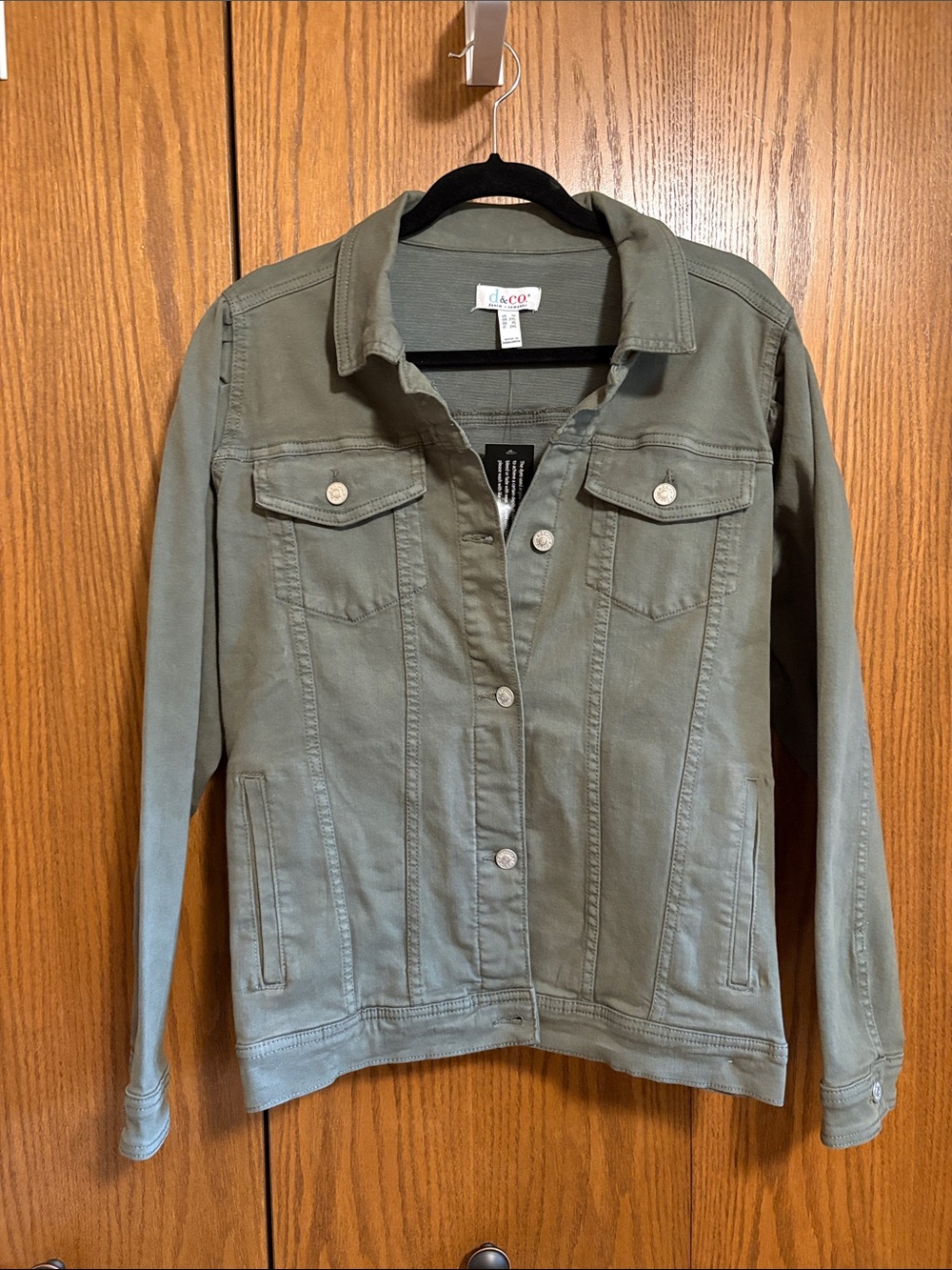 Denim & Co Olive Green Women’s  Jacket